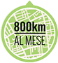 800 km