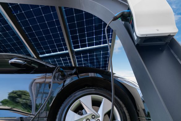 Auto elettrica - energia solare