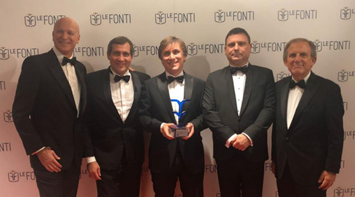 Hurry!, c&#8217;è ancora un premio: ad Alberto Cassone &#8220;Le Fonti Innovation Awards&#8221;
