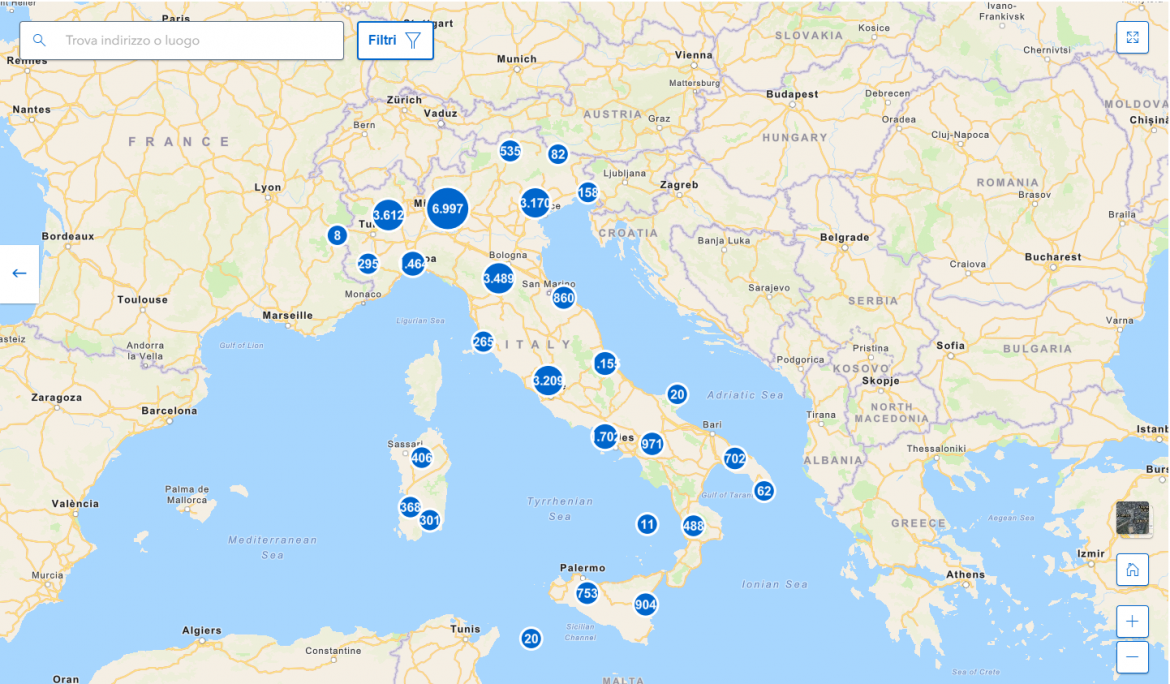 La Mappa Ufficiale delle Colonnine di Ricarica per Auto Elettriche in Italia: Un Passo Avanti Verso la Mobilità Sostenibile