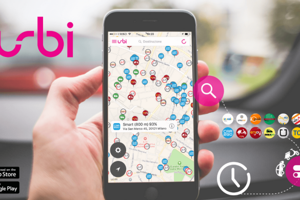 Urbi, tutto il carsharing a portata di touch